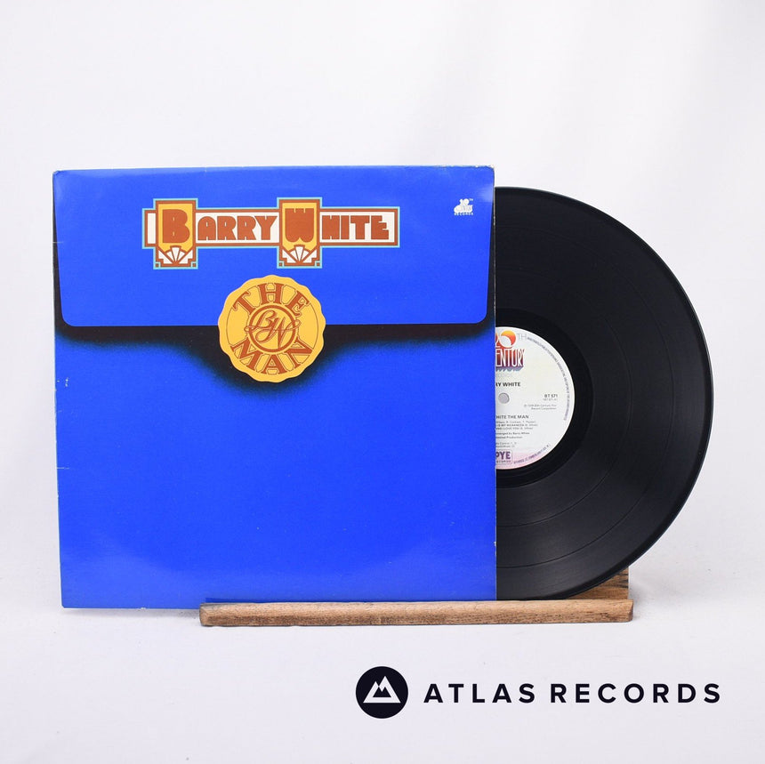 Barry White Barry White The Man LP Vinyl Record - Front Cover & Record