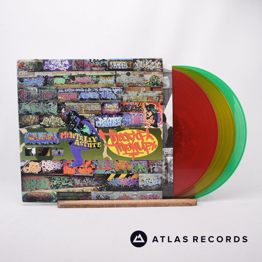 Bas-1 For The Mentally Astute "Theory Of A Throw-Up" 3 x LP Vinyl Record - Front Cover & Record