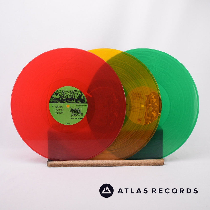 Bas-1 - For The Mentally Astute "Theory Of A Throw-Up" - 3 x LP Vinyl Record