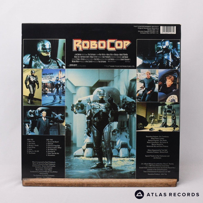 Basil Poledouris - Robocop - LP Vinyl Record - EX/VG+