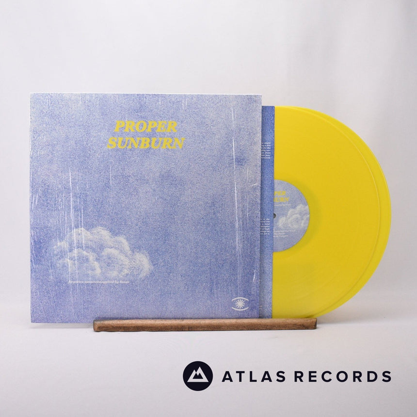 Basso Proper Sunburn - Forgotten Sunscreen Applied By Basso Double LP Vinyl Record - Front Cover & Record