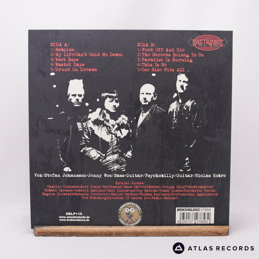 Bastardes - Drunk On Dreams - Red Insert Limited Edition LP Vinyl Record - NM/NM