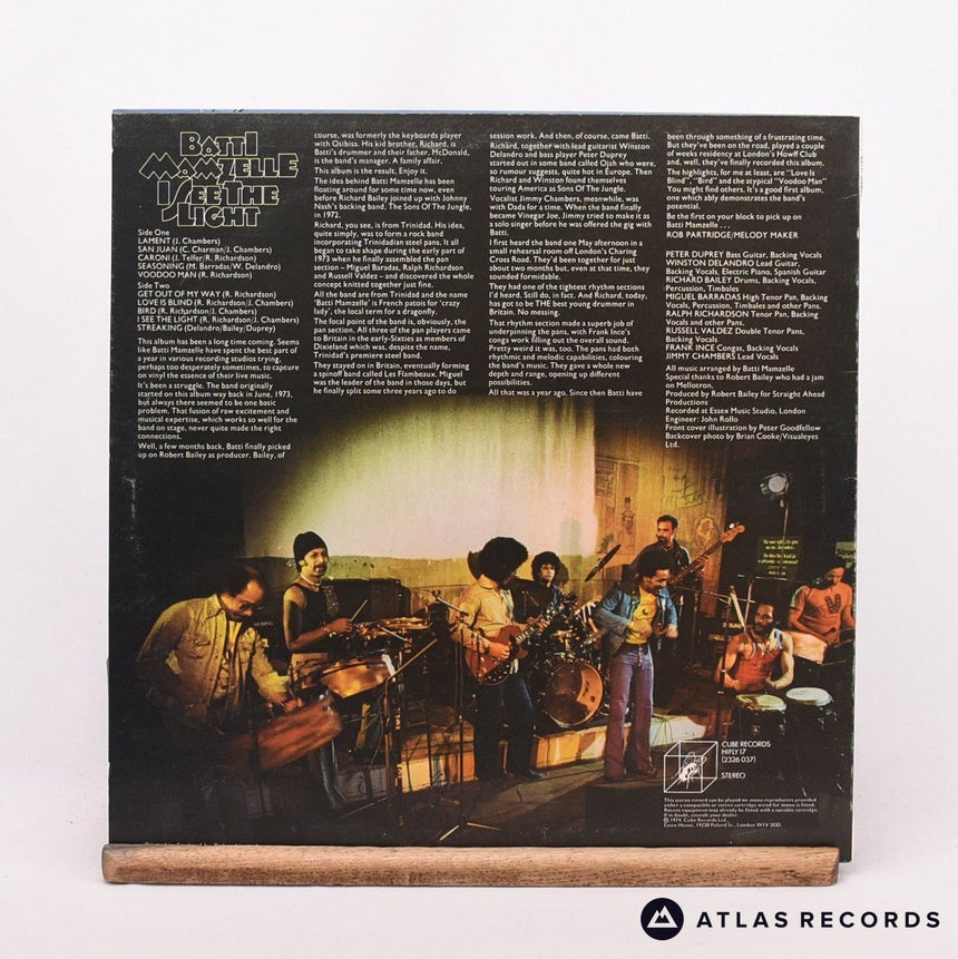 Batti Mamzelle - I See The Light - LP Vinyl Record - EX/EX