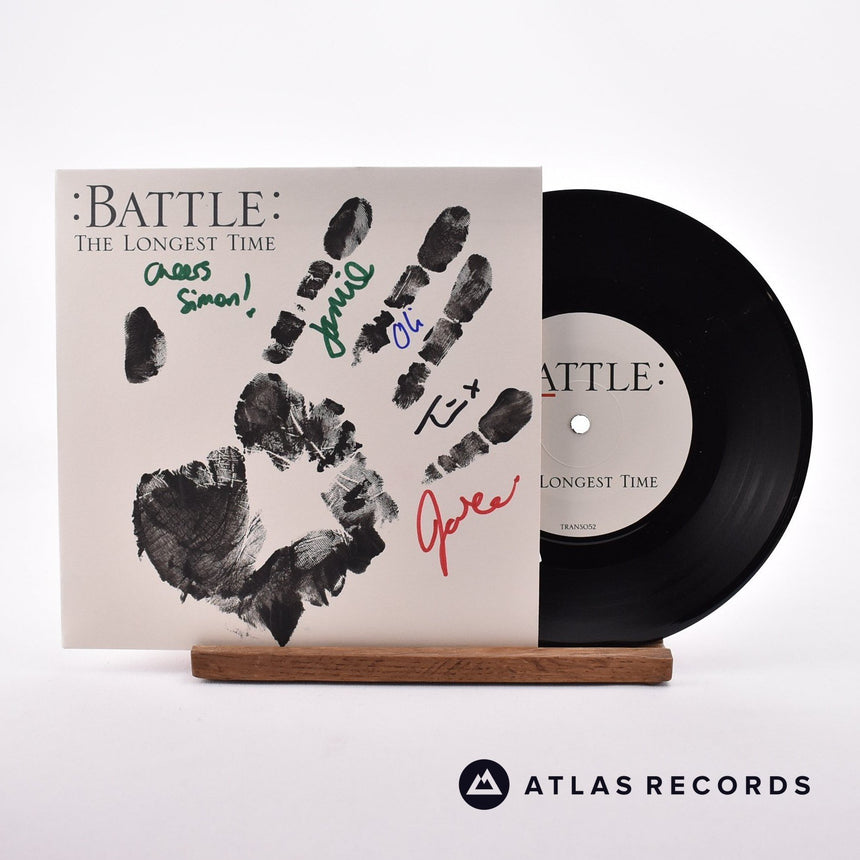 Battle The Longest Time 7" Vinyl Record - Front Cover & Record
