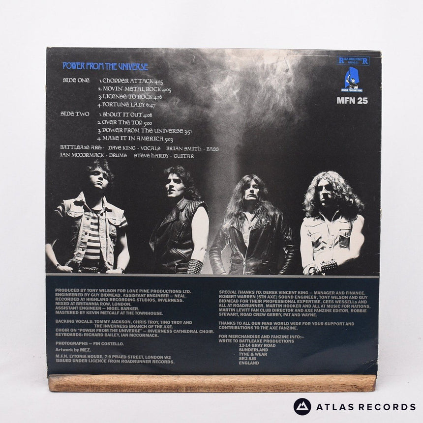 Battleaxe - Power From The Universe - Mpo Townhouse LP Vinyl Record - EX/EX