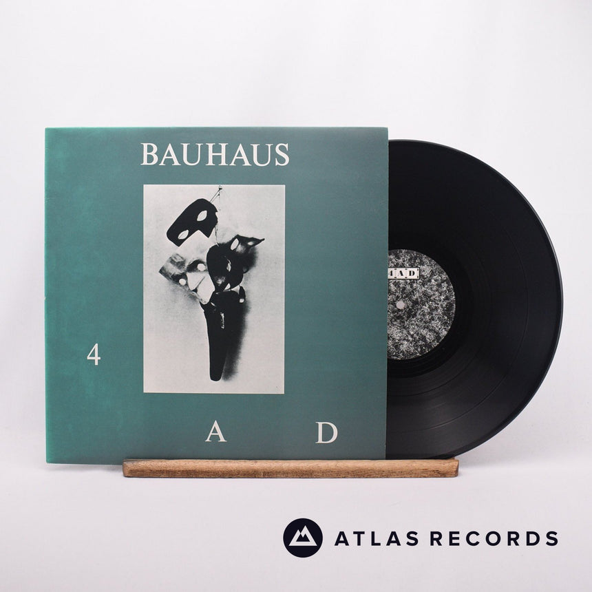Bauhaus 4AD 12" Vinyl Record - Front Cover & Record