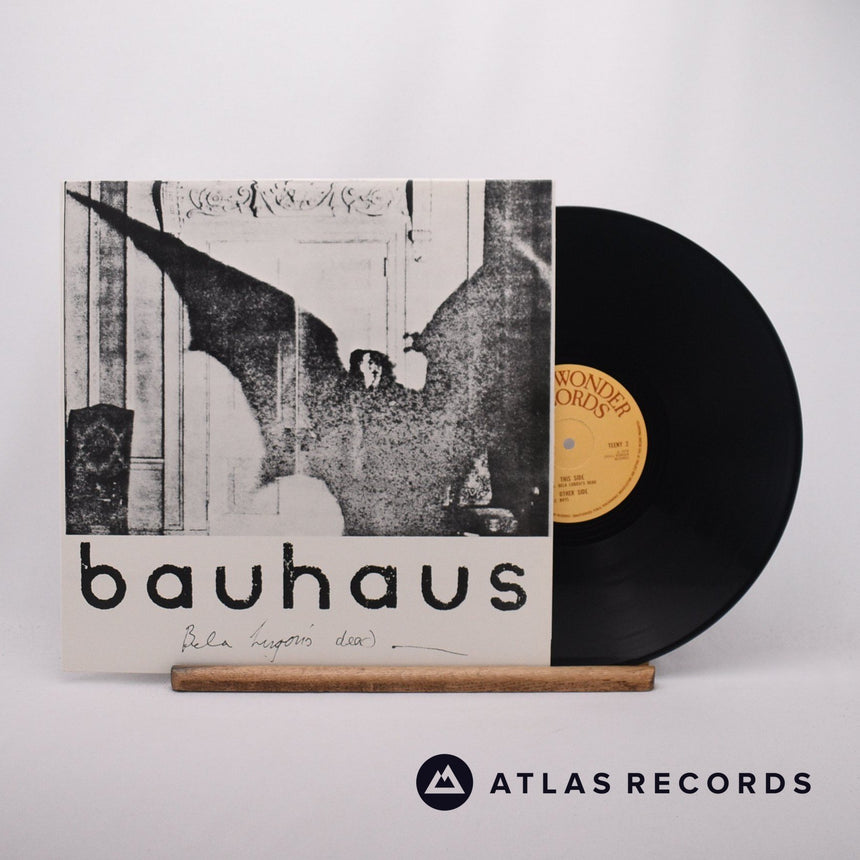 Bauhaus Bela Lugosi's Dead 12" Vinyl Record - Front Cover & Record