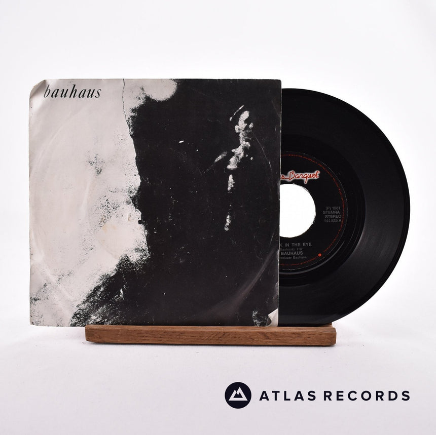 Bauhaus Kick In The Eye 7" Vinyl Record - Front Cover & Record