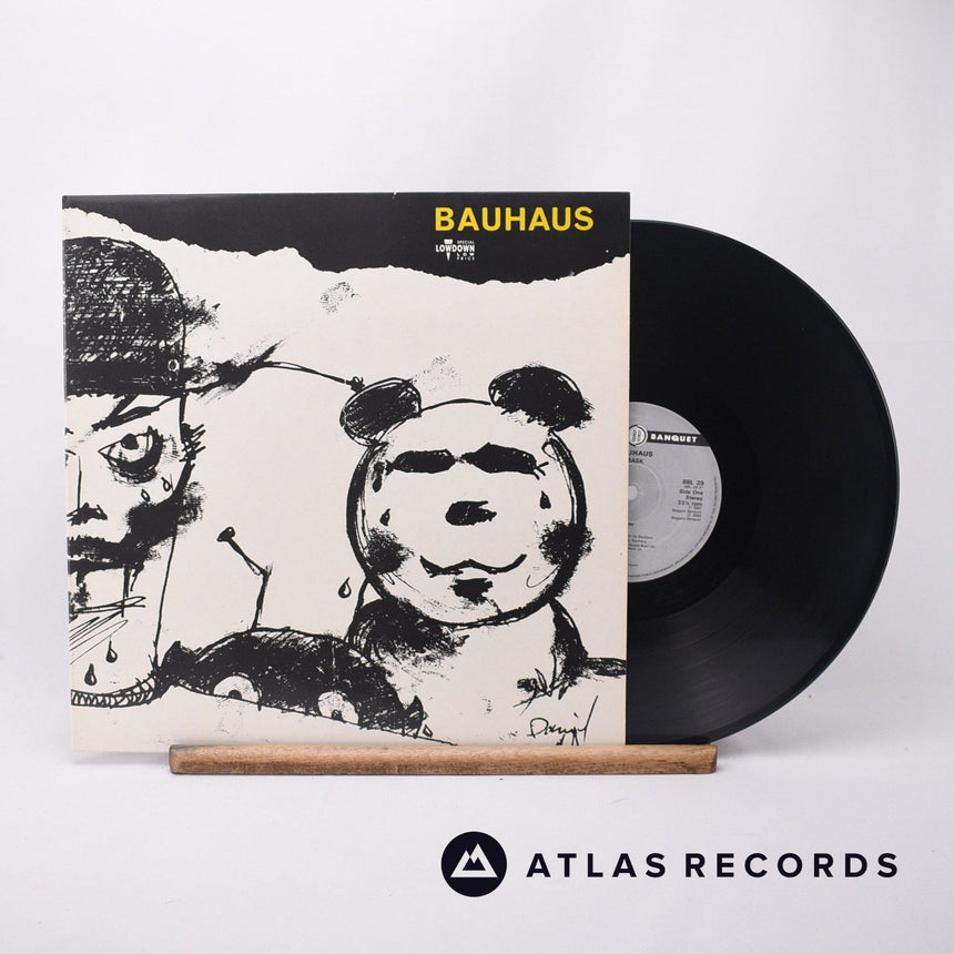 Bauhaus Mask LP Vinyl Record - Front Cover & Record