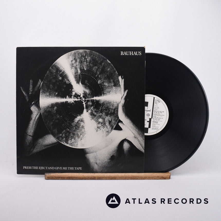 Bauhaus Press The Eject And Give Me The Tape LP Vinyl Record - Front Cover & Record