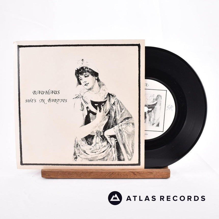 Bauhaus She's In Parties 7" Vinyl Record - Front Cover & Record