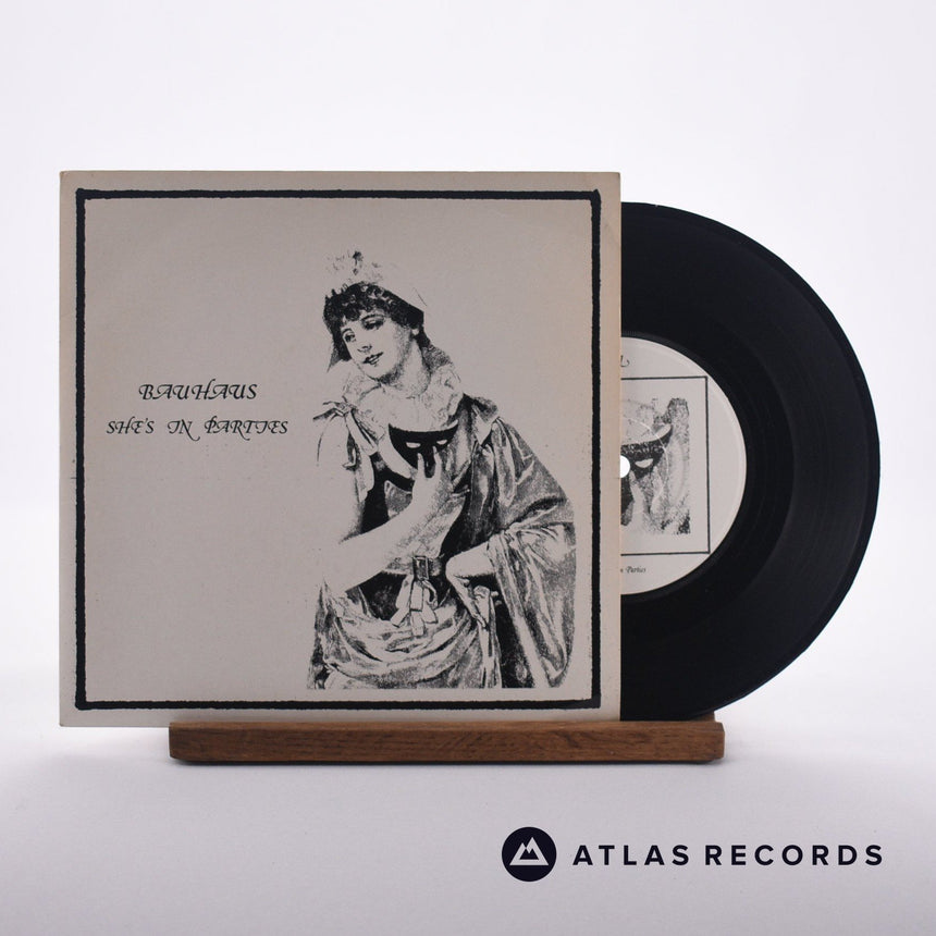 Bauhaus She's In Parties 7" Vinyl Record - Front Cover & Record