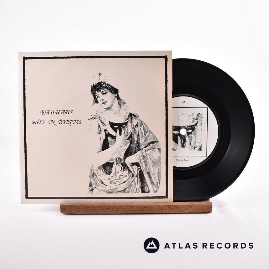 Bauhaus She's In Parties 7" Vinyl Record - Front Cover & Record