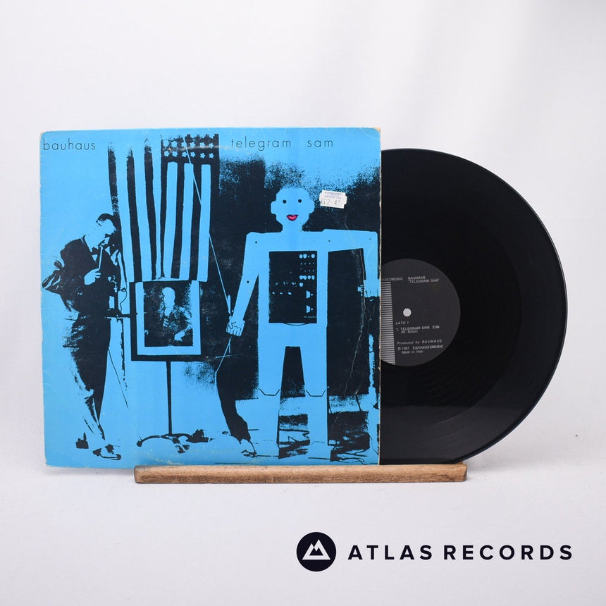 Bauhaus Telegram Sam 12" Vinyl Record - Front Cover & Record