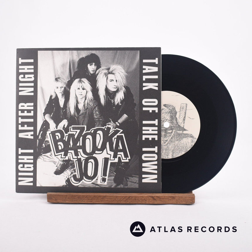 Bazooka Jo! Night After Night 7" Vinyl Record - Front Cover & Record