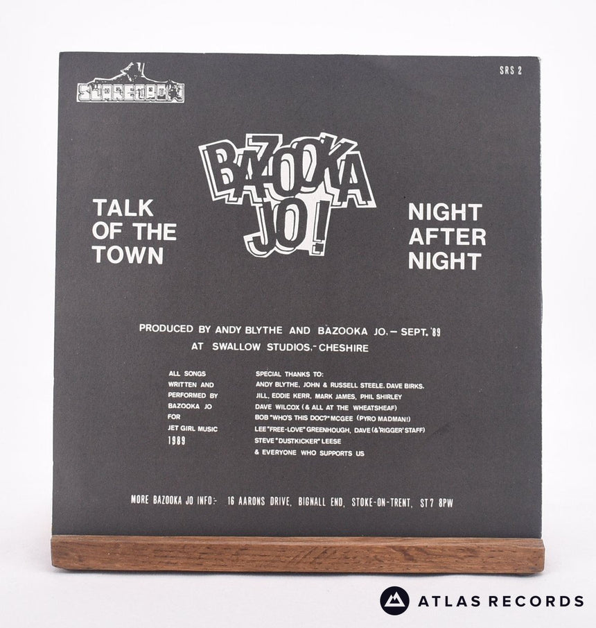 Bazooka Jo! - Night After Night - 7" Vinyl Record - EX/EX