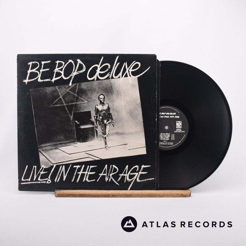 Be Bop Deluxe Live! In The Air Age LP Vinyl Record - Front Cover & Record