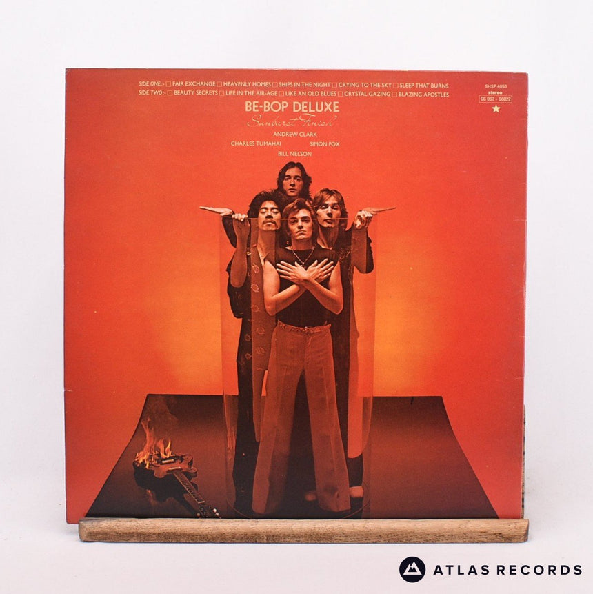 Be Bop Deluxe - Sunburst Finish - Lyric Sheet LP Vinyl Record - EX/EX