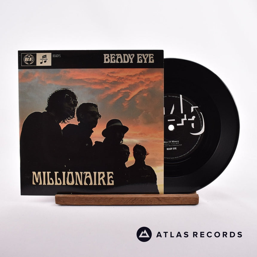 Beady Eye Millionaire 7" Vinyl Record - Front Cover & Record