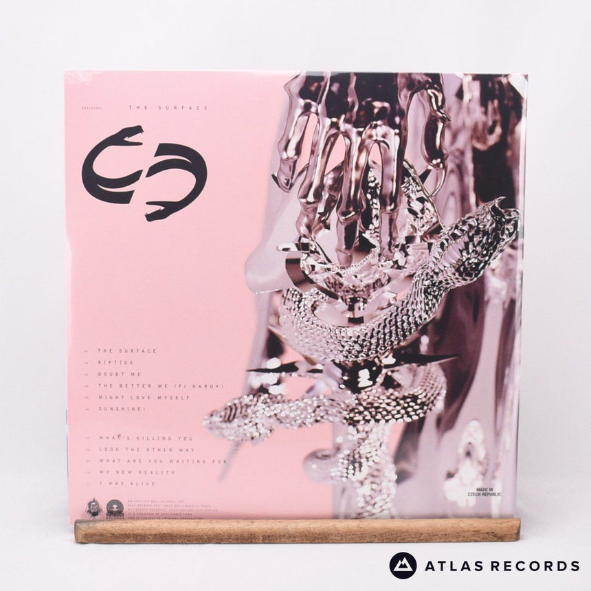 Beartooth - The Surface - Ultra Clear W/Pink Cloudy Effect LP Vinyl Record - NEW