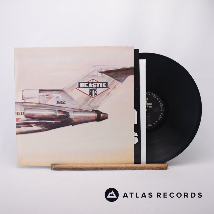 Beastie Boys Licensed To Ill LP Vinyl Record - Front Cover & Record