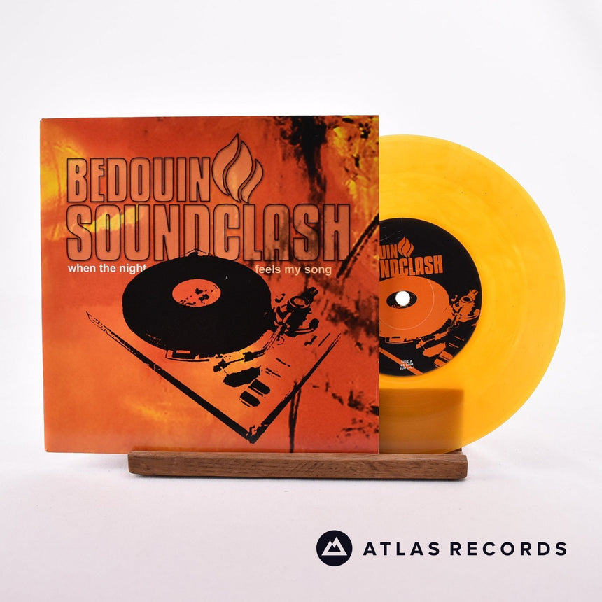 Bedouin Soundclash When The Night Feels My Song 7" Vinyl Record - Front Cover & Record