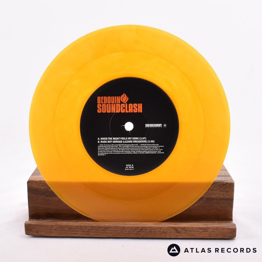 Bedouin Soundclash - When The Night Feels My Song - 7" Vinyl Record - NM/NM