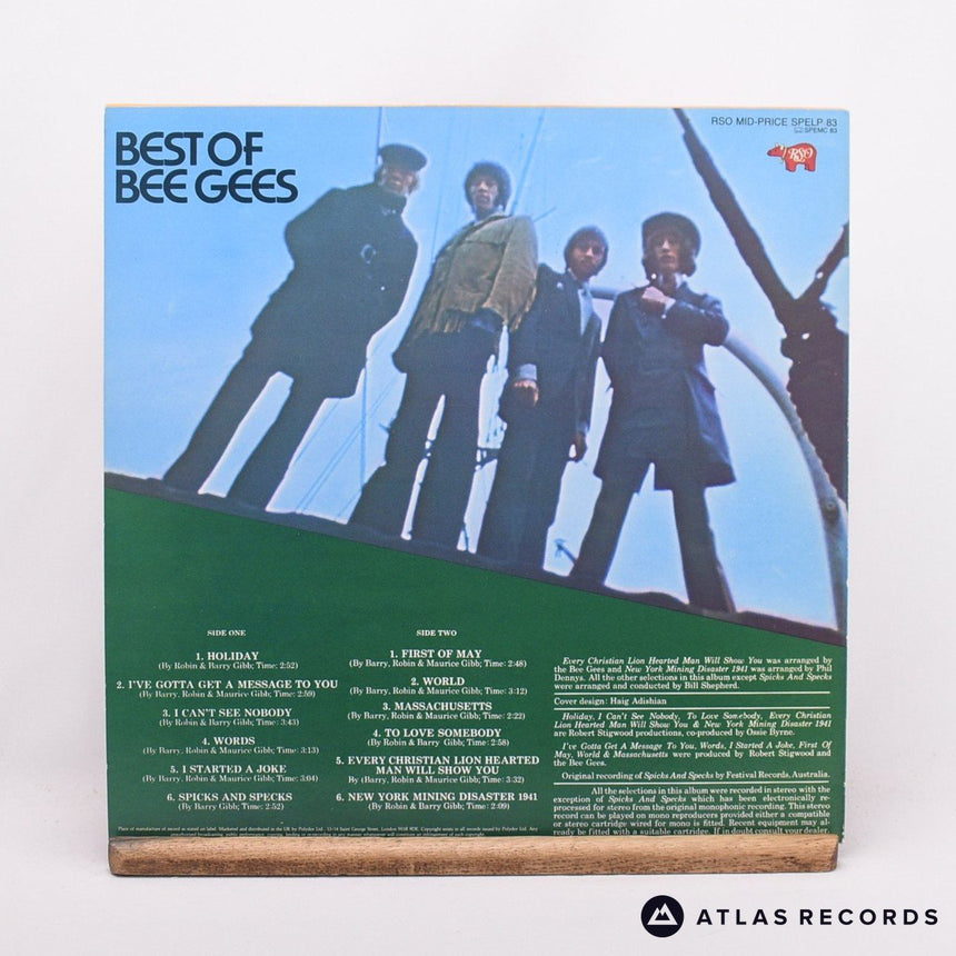 Bee Gees - Best Of Bee Gees - LP Vinyl Record - EX/VG+