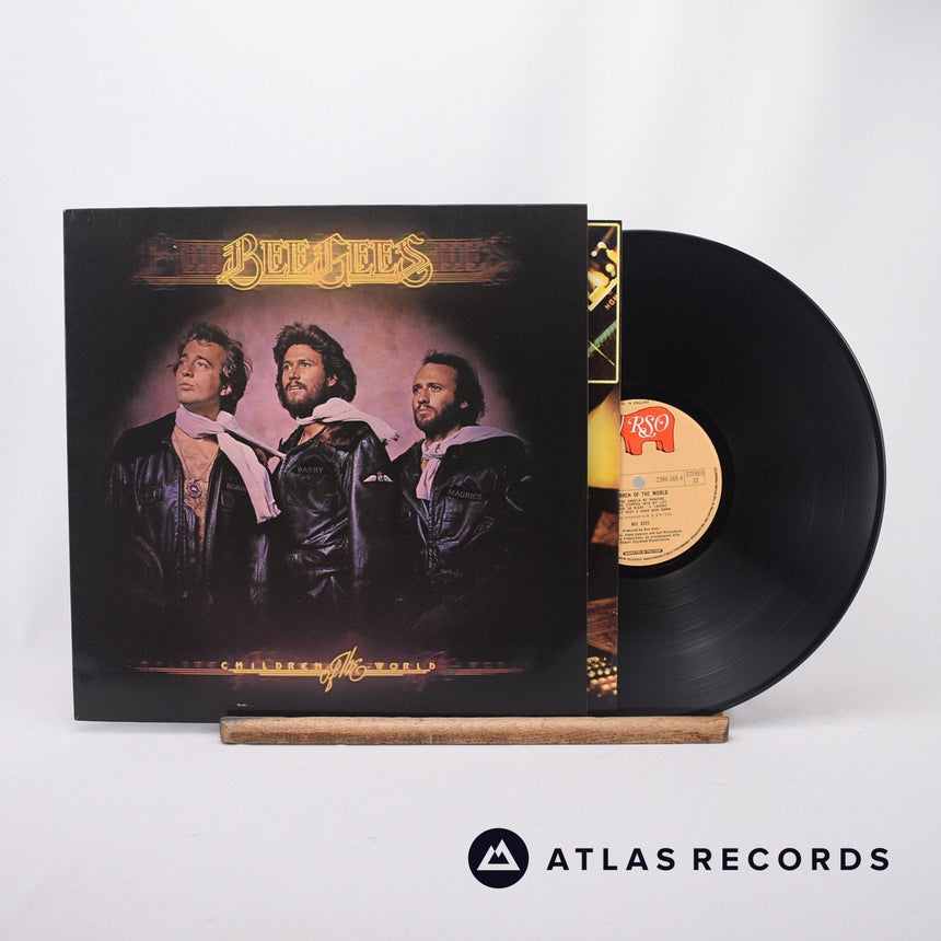 Bee Gees Children Of The World LP Vinyl Record - Front Cover & Record