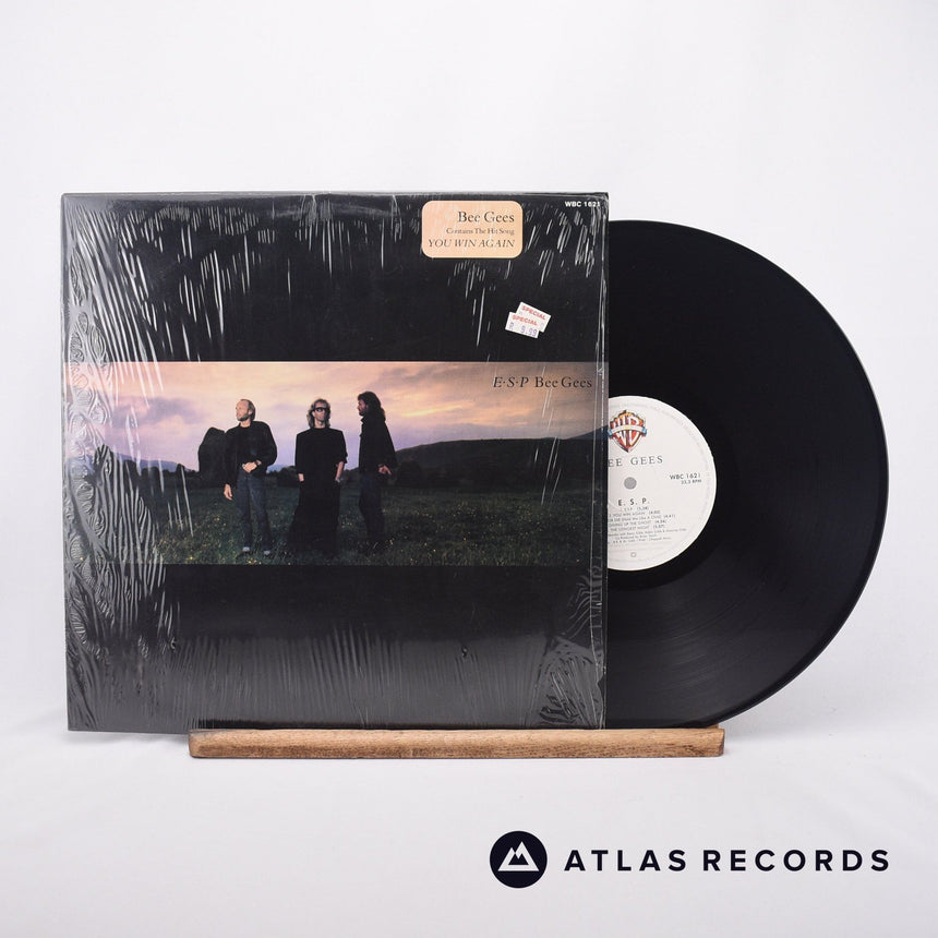Bee Gees E·S·P LP Vinyl Record - Front Cover & Record
