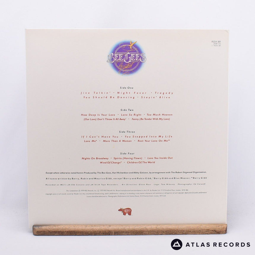 Bee Gees - Greatest - Embossed Sleeve 2 x LP Vinyl Record - EX/EX