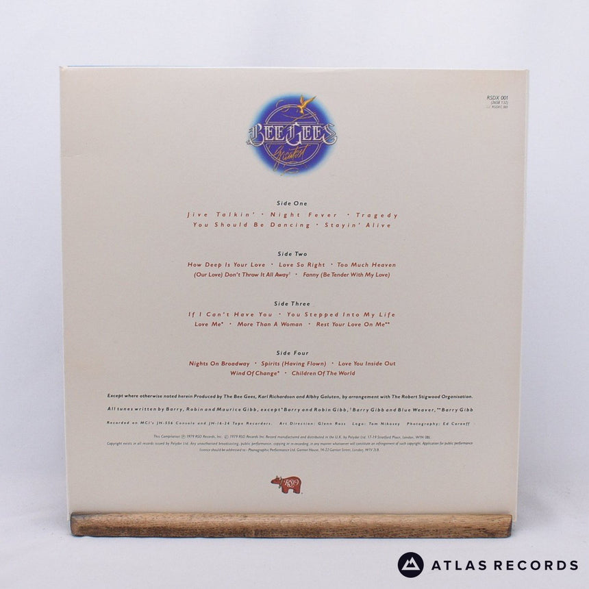 Bee Gees - Greatest - Embossed Sleeve Tri-Fold 2 x LP Vinyl Record - EX/EX