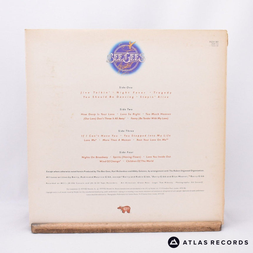 Bee Gees - Greatest - Embossed Sleeve Gatefold 2 x LP Vinyl Record - VG+/EX