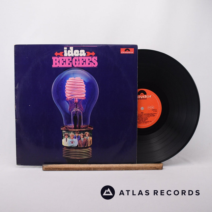 Bee Gees Idea LP Vinyl Record - Front Cover & Record