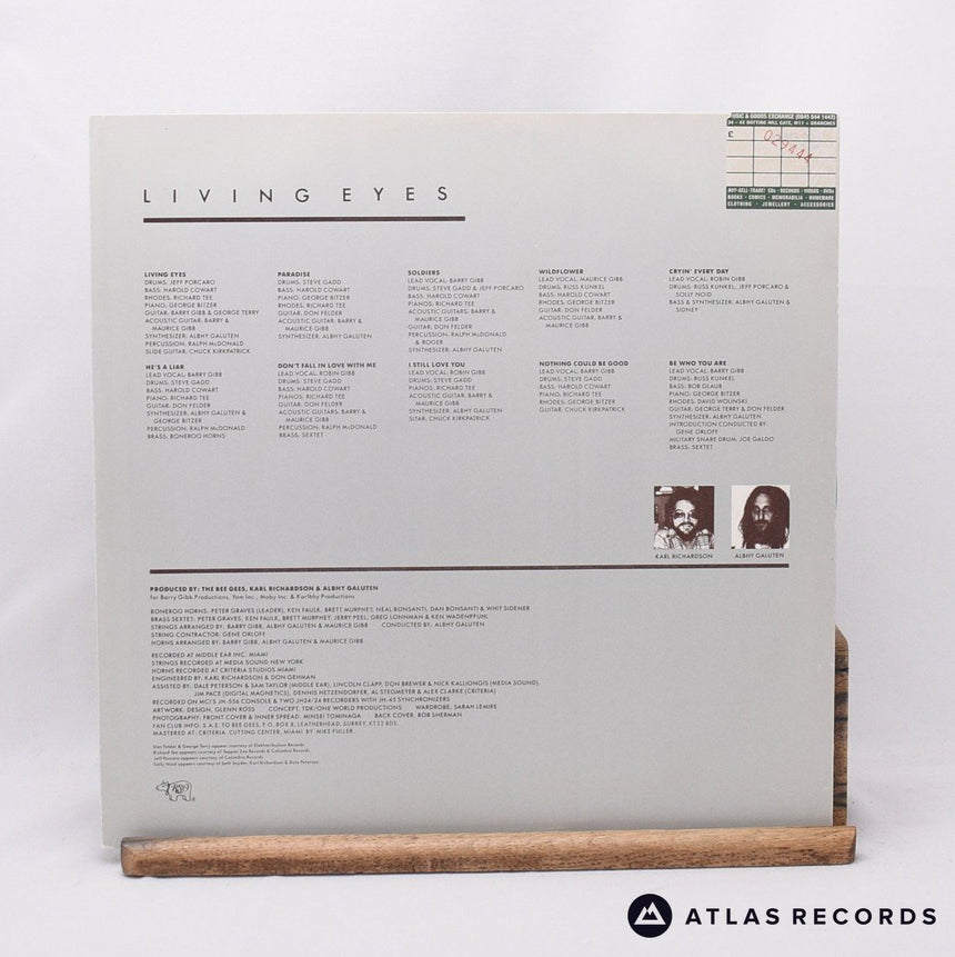 Bee Gees - Living Eyes - Gatefold LP Vinyl Record - VG+/VG+