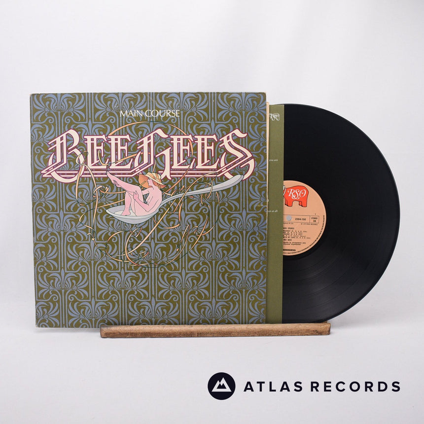 Bee Gees Main Course LP Vinyl Record - Front Cover & Record