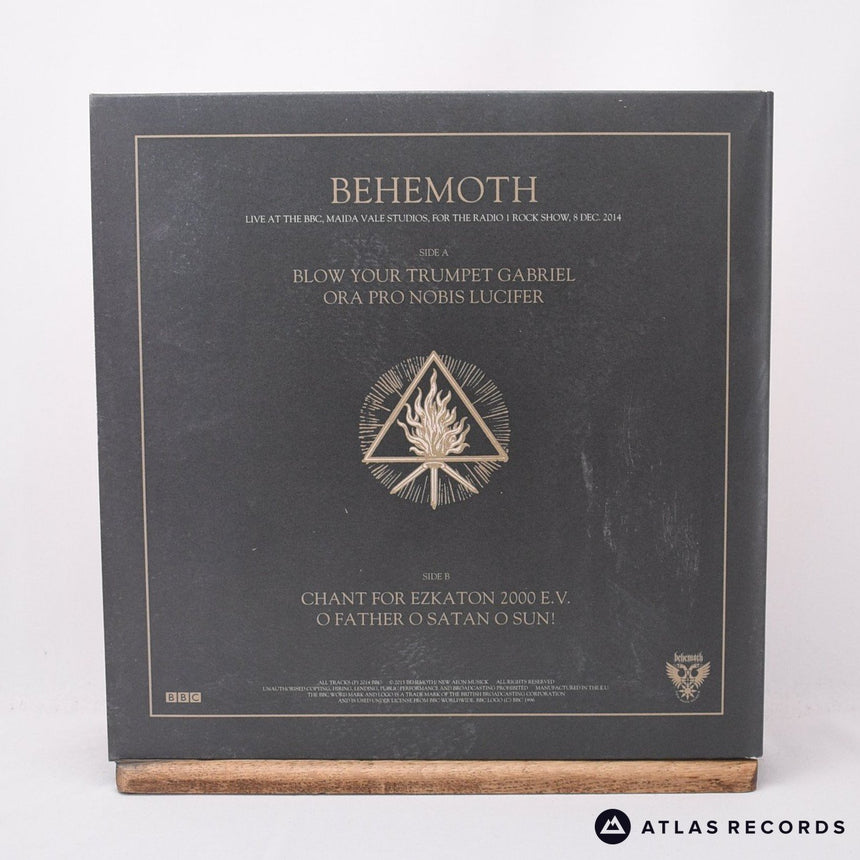 Behemoth - Live At The BBC - Baltic Amber Clear 12" + CD Vinyl Record - NM/NM