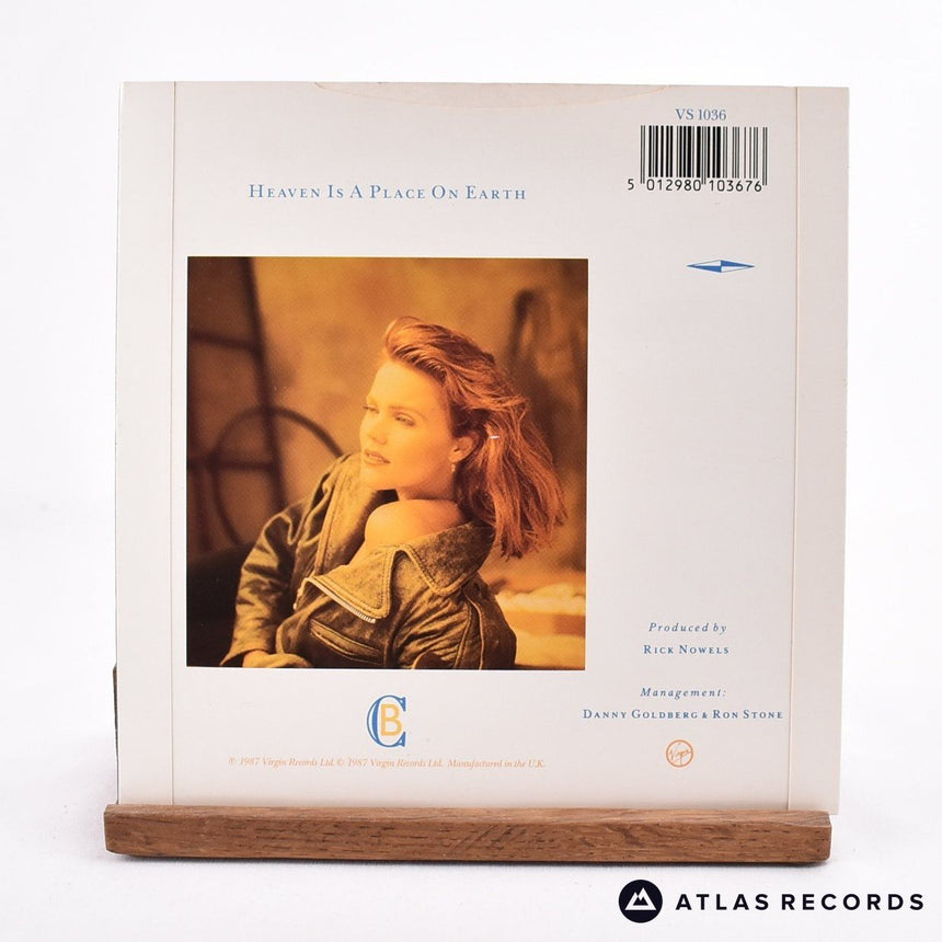 Belinda Carlisle - Heaven Is A Place On Earth - 7" Vinyl Record - VG+/EX