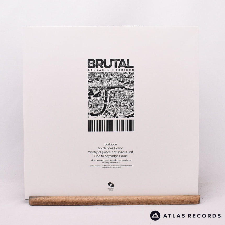 Benjamin Harrison - Brutal - Clear/Black 12" Vinyl Record - NM/NM