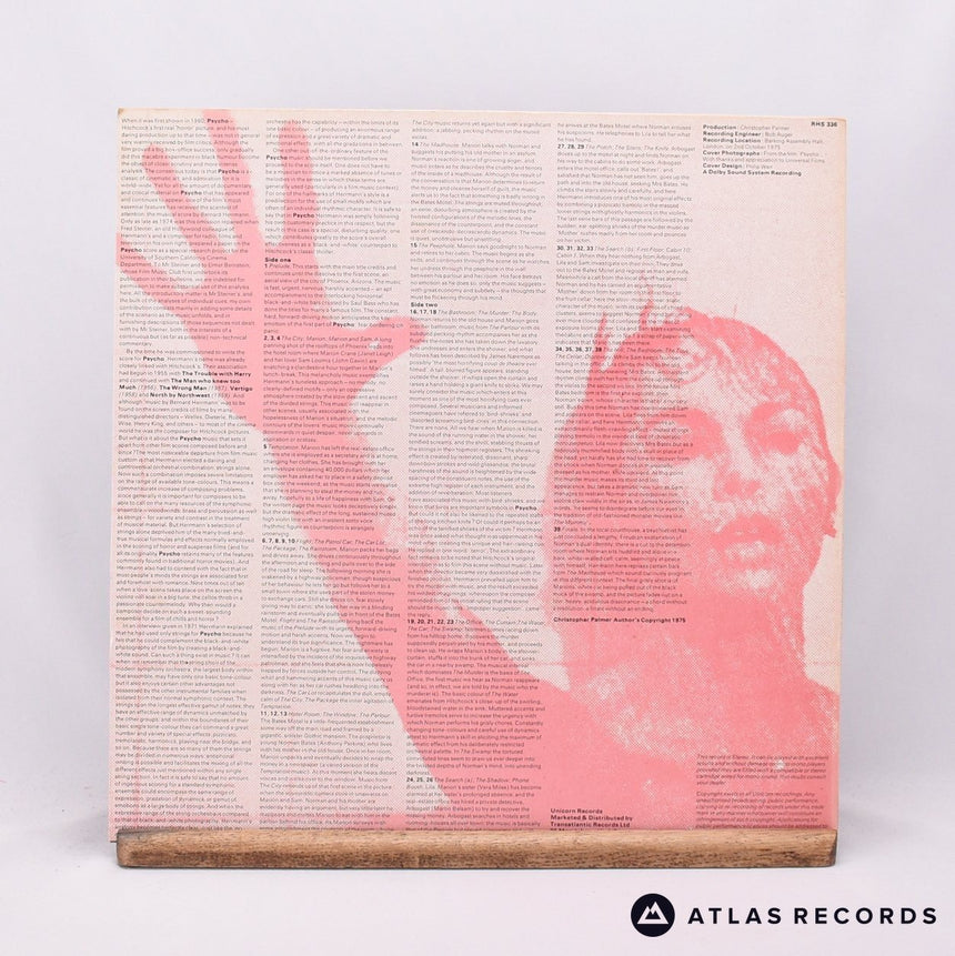 Bernard Herrmann - Psycho - LP Vinyl Record - EX/NM