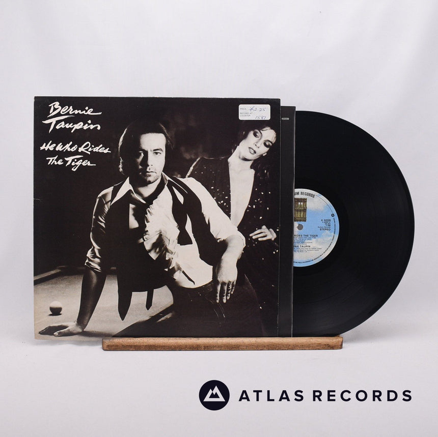 Bernie Taupin He Who Rides The Tiger LP Vinyl Record - Front Cover & Record