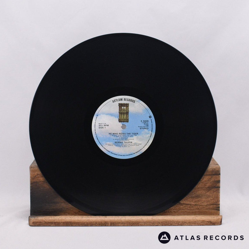 Bernie Taupin - He Who Rides The Tiger - LP Vinyl Record - EX/EX