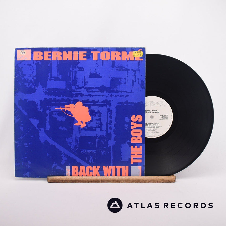 Bernie Tormé Back With The Boys LP Vinyl Record - Front Cover & Record