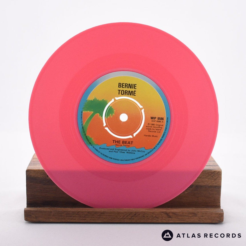 Bernie Tormé - The Beat - Pink 7" Vinyl Record - EX/VG+