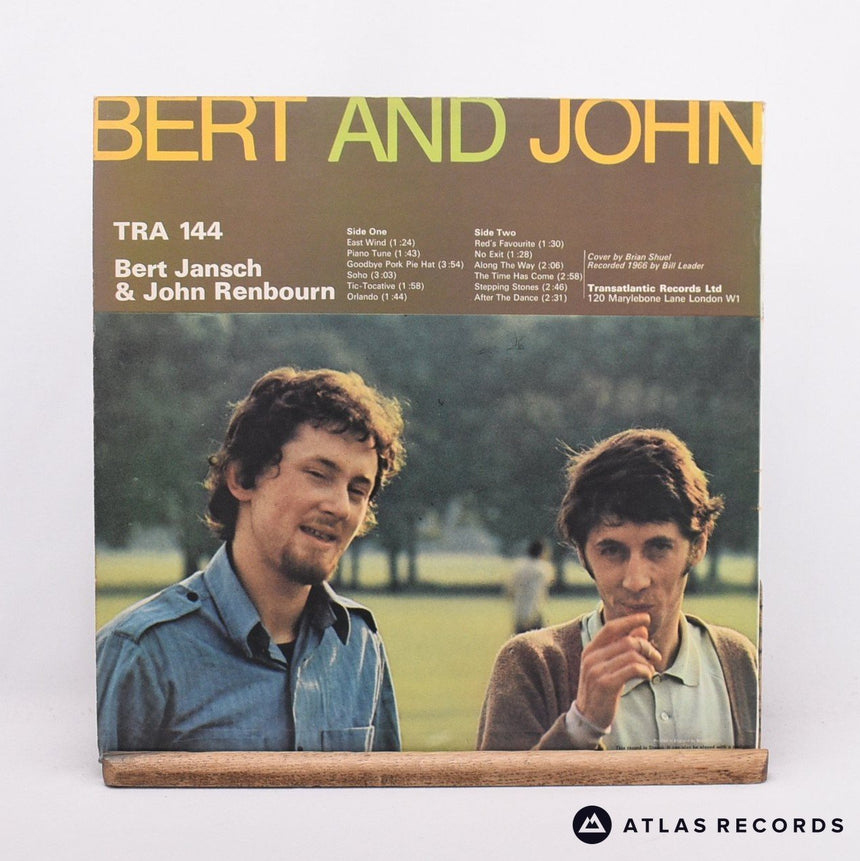 Bert Jansch - Bert And John - Mono Repress A1 B1 LP Vinyl Record - VG+/VG+