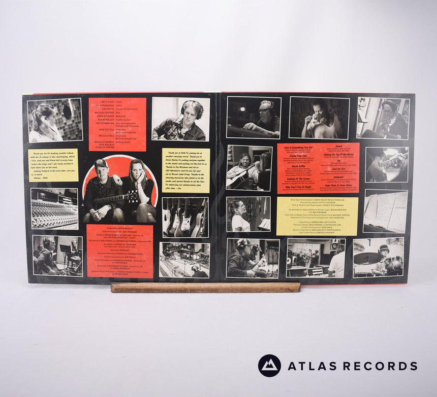 Beth Hart - Black Coffee - Transparent Reissue 2 x LP Vinyl Record - NM/NM