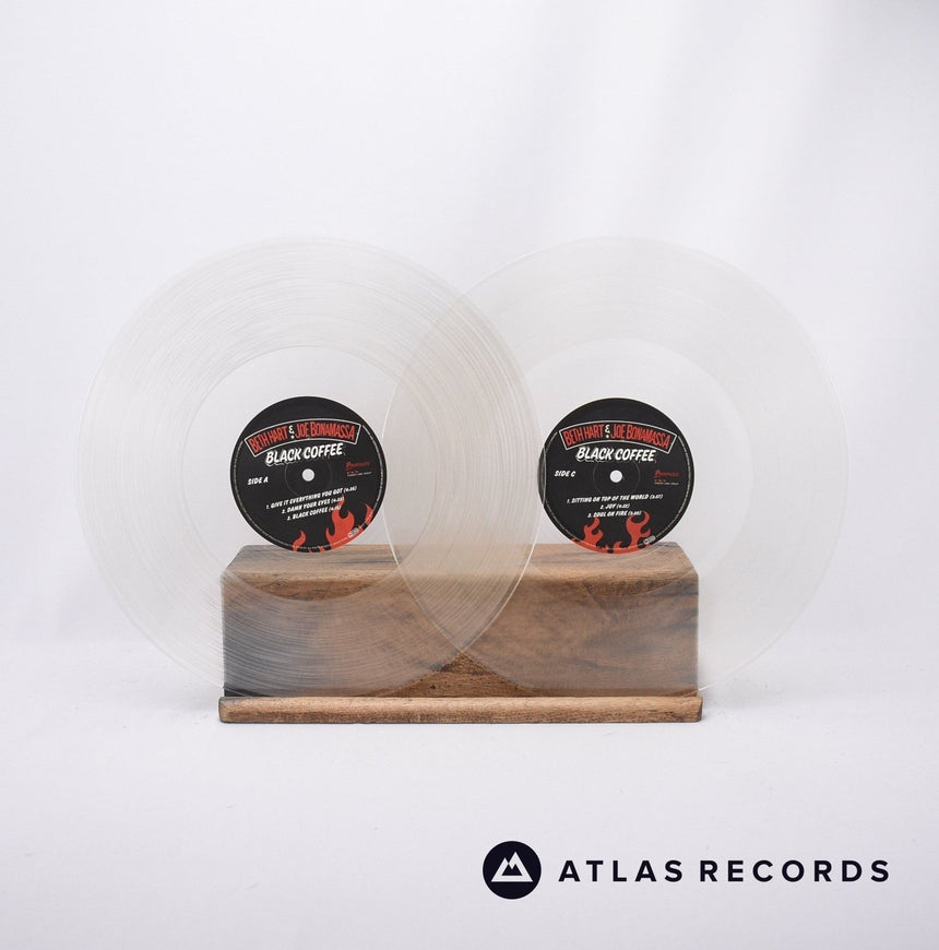 Beth Hart - Black Coffee - Transparent Reissue 2 x LP Vinyl Record - NM/NM