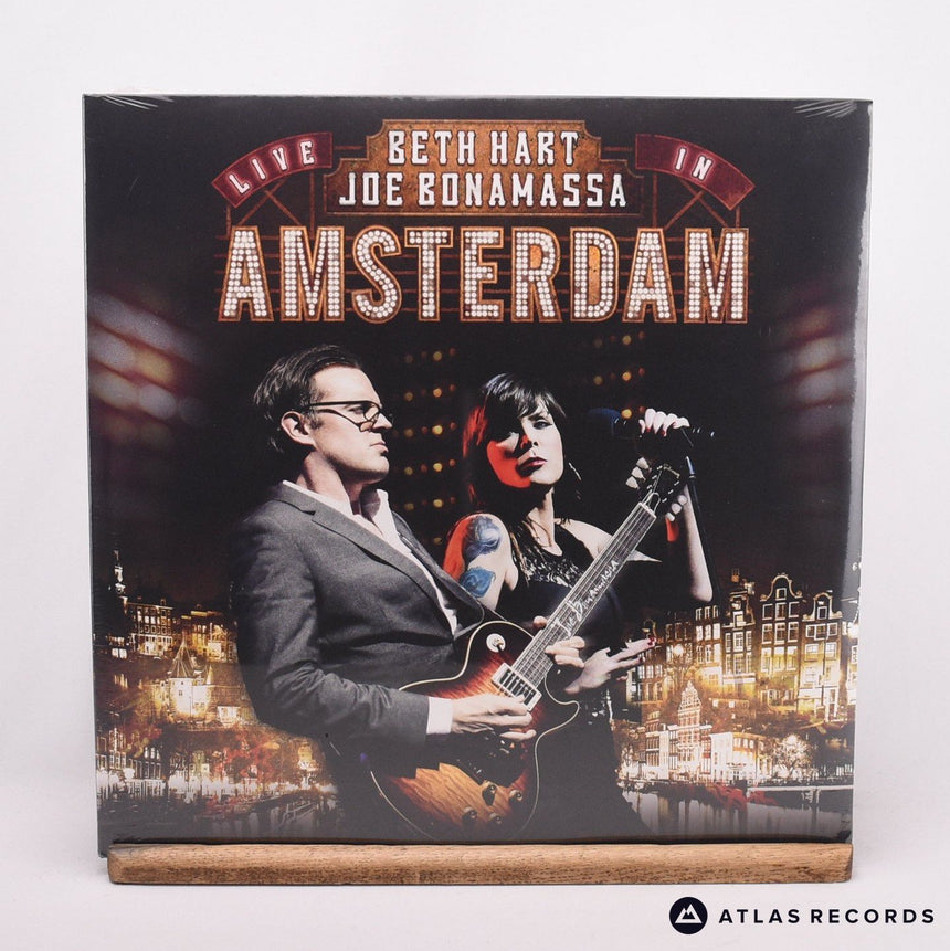 Beth Hart Live In Amsterdam 3 x LP Vinyl Record - Front Cover & Record