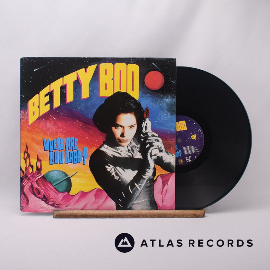 Betty Boo Where Are You Baby? 12" Vinyl Record - Front Cover & Record