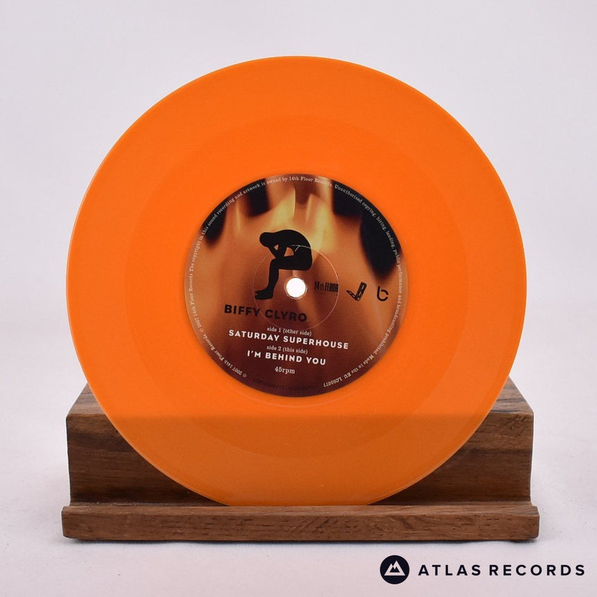 Biffy Clyro - Saturday Superhouse - Orange Limited Edition 7" Vinyl Record - NM/NM